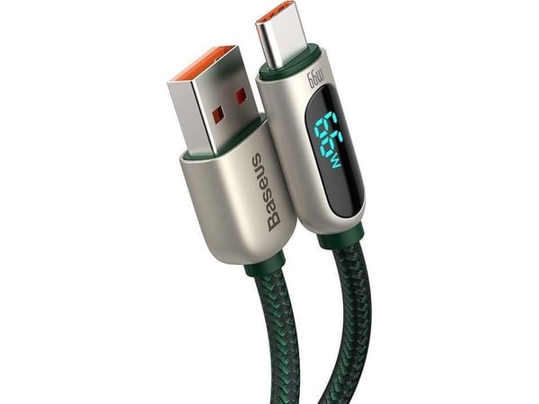 Baseus USB-A - USB-C USB-kabel 1 m Grønn (CASX020006)