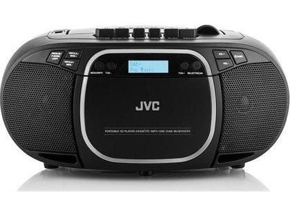 JVC RC-E561B-DAB, 1,7 kg, Sort, Bærbar CD-spiller