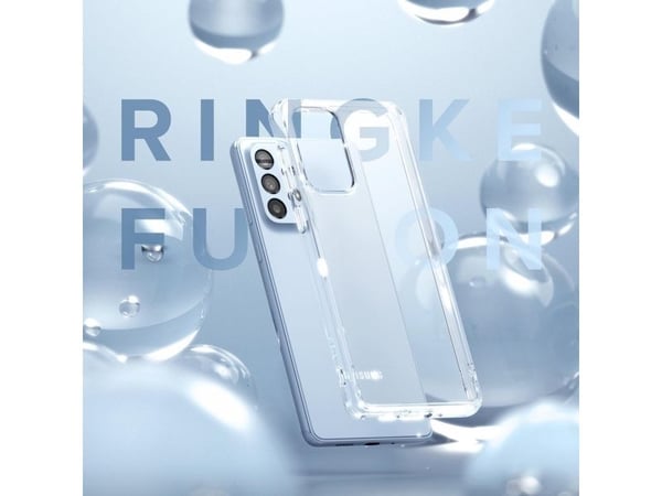 Ringke Ringke Fusion Matt deksel med gelramme til Samsung Galaxy A73 svart