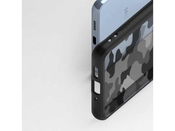 Ringke Ringke Fusion Matt deksel med gelramme til Samsung Galaxy A73 svart