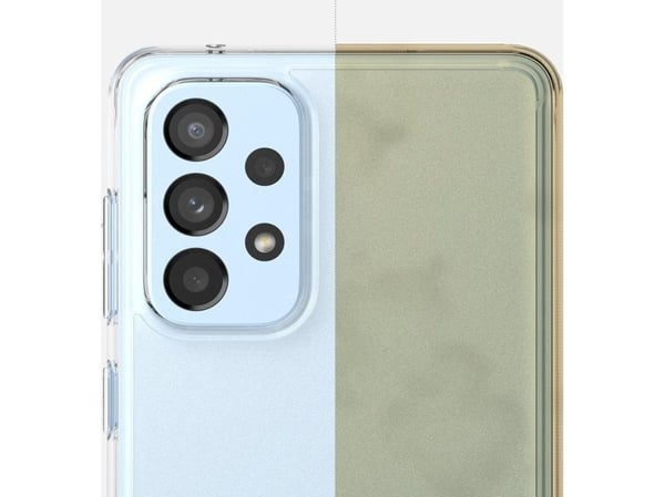 Ringke Fusion Matte TPU-etui med gjennomsiktig gel-ramme for Samsung Galaxy A73
