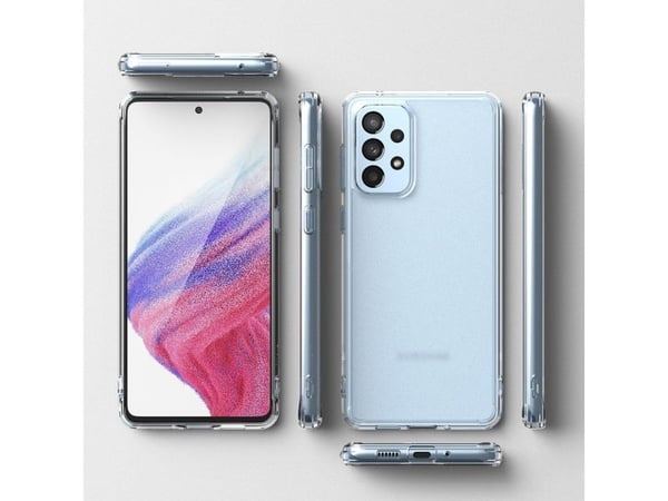 Ringke Fusion Matte TPU-etui med gjennomsiktig gel-ramme for Samsung Galaxy A73