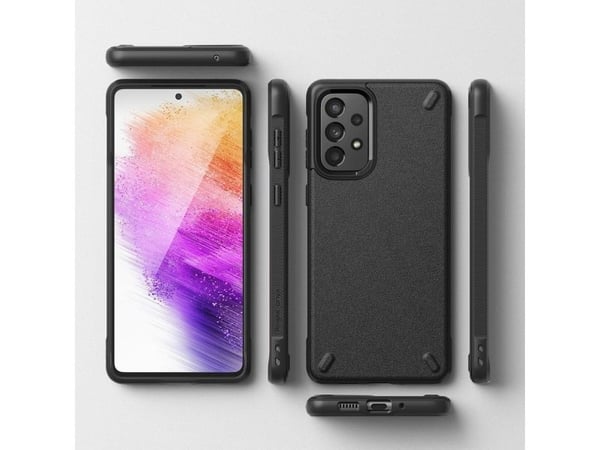 Ringke Onyx slitesterkt TPU-deksel til Samsung Galaxy A73 - sort