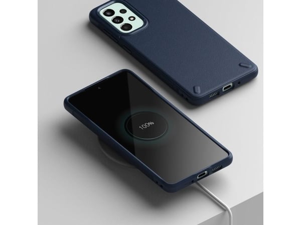 Ringke Ringke Onyx slitesterkt deksel til Samsung Galaxy A73 marineblå