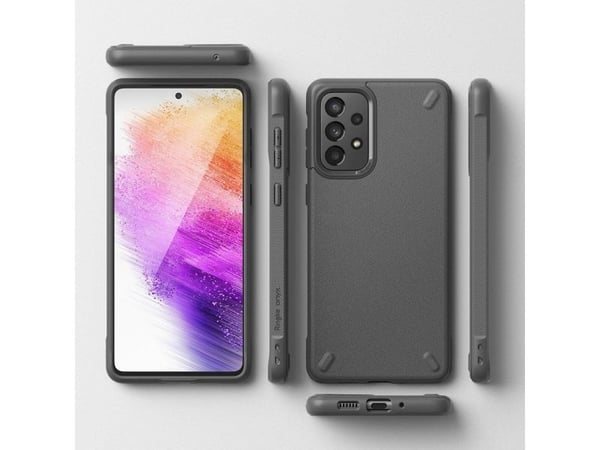Ringke Onyx slitesterkt TPU-deksel til Samsung Galaxy A73 grå