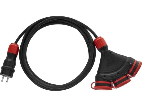 AWTOOLS EXTREME CONNECTOR 20m 3x1.5mm 3 SOCKETS IP54 16A/4000W