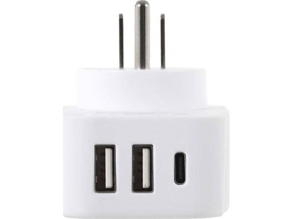 Lifeventure ADAPTER PODRÓŻNY USB / USB C LIFEVENTURE WORLD TO US TRAVEL