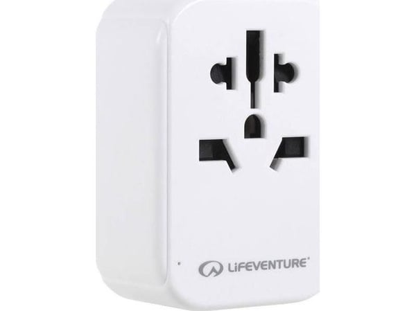 Lifeventure ADAPTER PODRÓŻNY USB / USB C LIFEVENTURE WORLD TO US TRAVEL