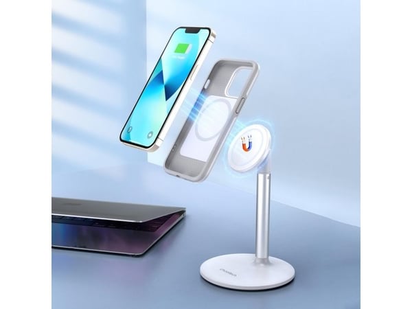 Choetech MFM antislipp-etui Made For MagSafe til iPhone 13 Pro - hvit (PC0113-MFM-WH)