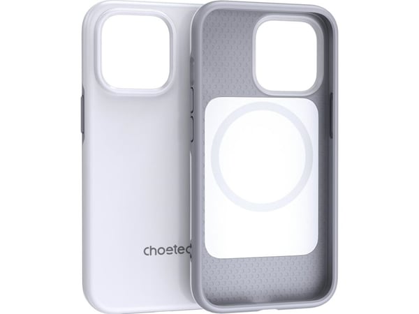 Choetech MFM antislipp-etui Made For MagSafe til iPhone 13 Pro - hvit (PC0113-MFM-WH)