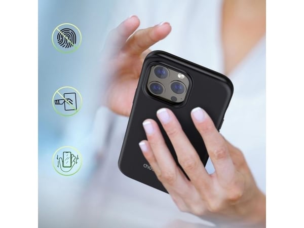 Choetech MFM anti-drop-etui Made For MagSafe til iPhone 13 Pro - svart (PC0113-MFM-BK)