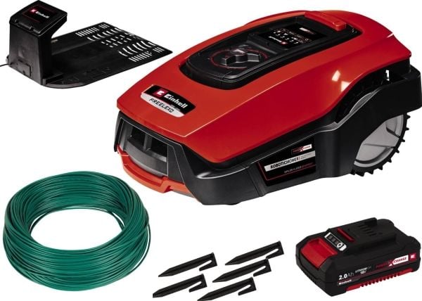 Einhell FREELEXO 600 BT, Robotgressklipper, 600 m², 18 cm, 2 cm, 6 cm, Roterende blader