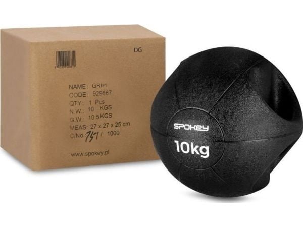 Spokey Gripis medicinboll 10 kg