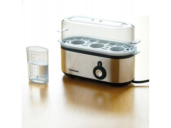 Eggekoker Tiross automatisk for 3 egg TS-2300
