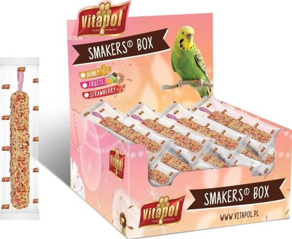 SMAKERS BOX TRUSKAWAK FALSE PAPULA 12kpl/laatikko