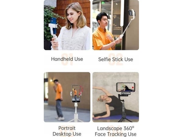 Hohem GIMBAL 3in1 do Phone Smartfona Hohem iSteady Q Biały