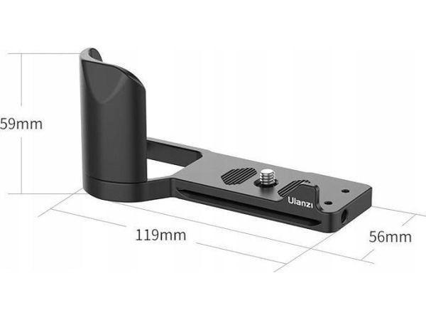 Ulanzi feste/montering på skinne 4x 1/4" ISO for Sony ZV-E10 (R095)