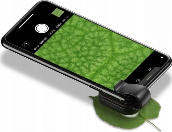 Apexel digitalt mikroskopobjektiv til telefon / forstørrelse 100x / Apl-ms001