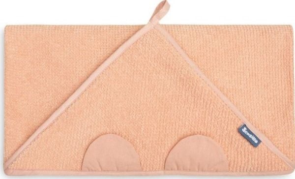 Sensillo bade-/håndkle med fôr 4190/0970 100×100 cm skittent rosa