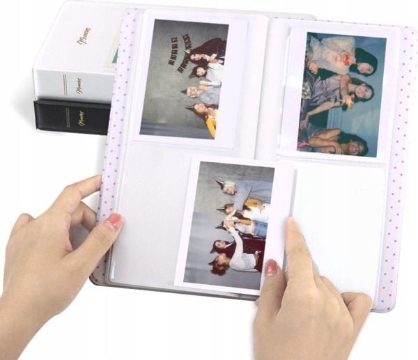 Polaroid-album 64 bilder (Polaroid / Memories) svart