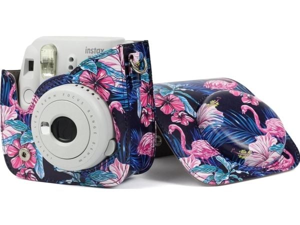 Pokrowiec LoveInstant Pokrowiec Etui Do Na Fuji Instax Mini 90 / Flamingo