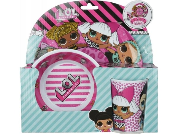 MGA L.O.L. Surprise Breakfast Set 17-15231-19-06, rosa, one size