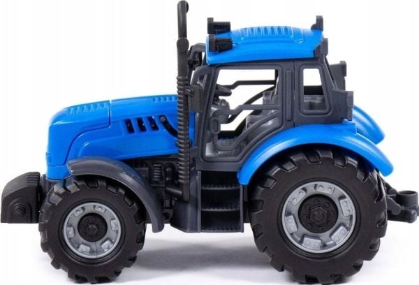 Polesie Polesie 91215 Traktor "Progress" tröghet blå i låda
