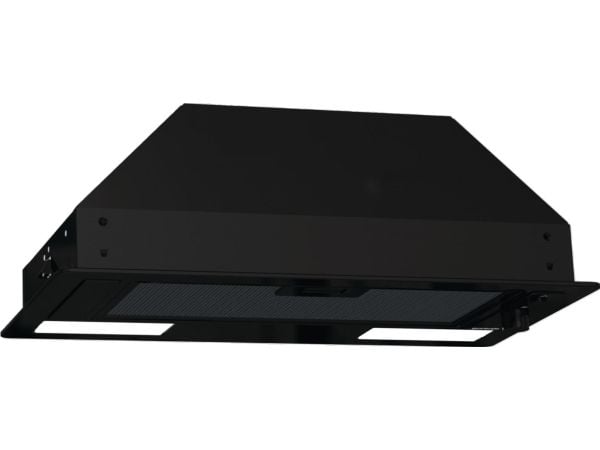 Gorenje Essential BHI681EB - Kåpa - integrerad - bredd: 53.4 cm - djup: 30 cm - utsug och återcirkulering (-) - med inbyggd motor - svart