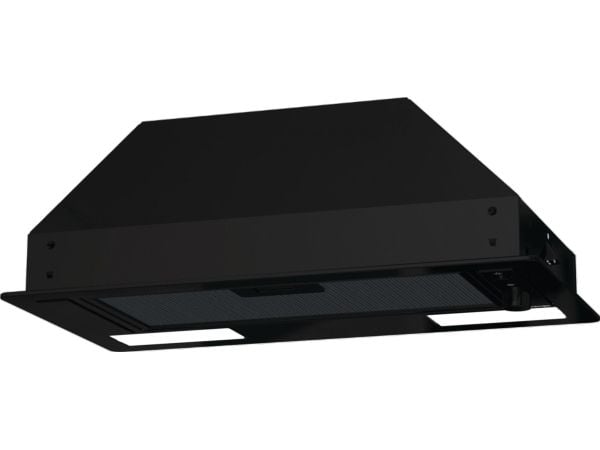 Gorenje Essential BHI681EB - Kåpa - integrerad - bredd: 53.4 cm - djup: 30 cm - utsug och återcirkulering (-) - med inbyggd motor - svart
