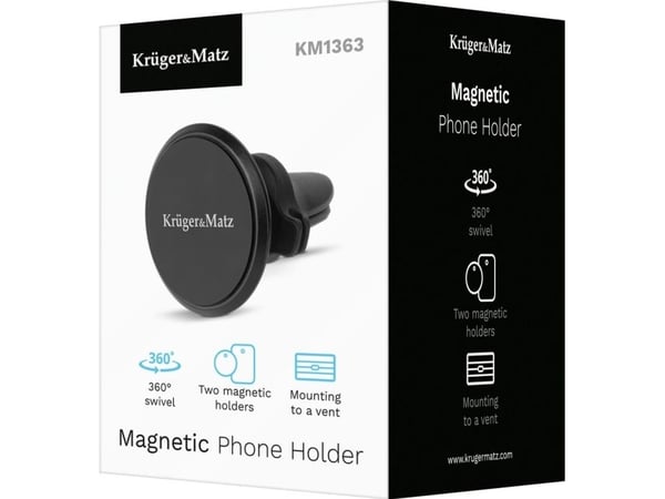 Kruger&amp;Matz magneettinen puhelimen pidike autoon Kruger&amp;Matz