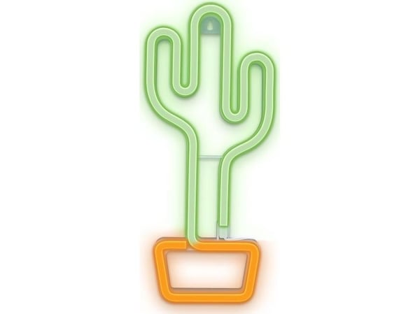 Forever Light Neon LED Light CACTUS orange green Bat + USB FLNEO2 Light decoration figure Forever Light Neon LED Light CACTUS orange green Bat + USB FLNEO2 Light decoration figure