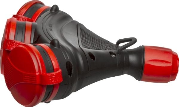 AWTOOLS EXTREME KOLMINKERTAINEN PISTORASIA LÄPILLÄ IP54 16A