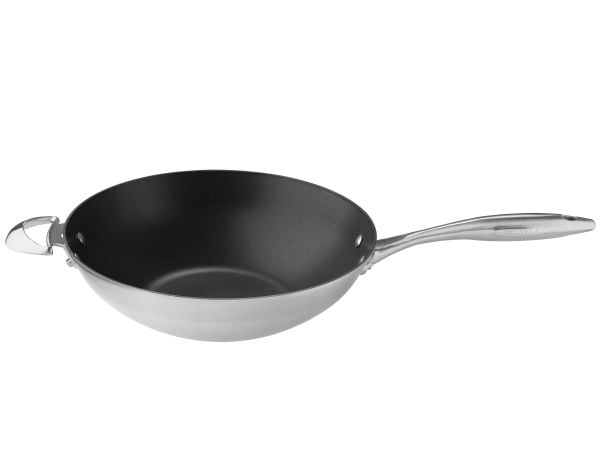 Wok Scanpan CTX Ø32 cm med galler/stavar Keramiskt titanstålhandtag,1 st/krt