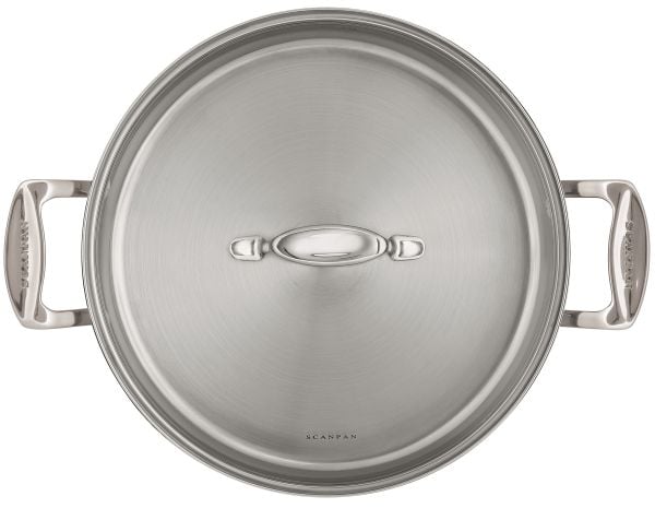 Scanpan 32 cm kockpanna med lock - Impact