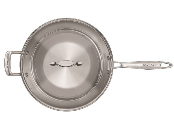 Scanpan 32 cm wok med lock - Impact