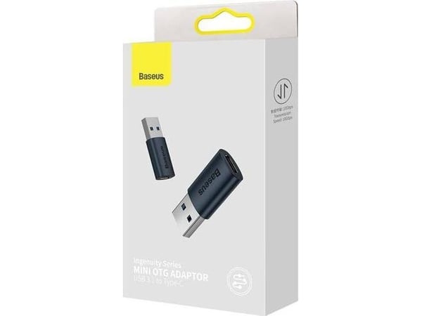 Baseus ZJJQ000103, USB-A, USB-C, Sininen