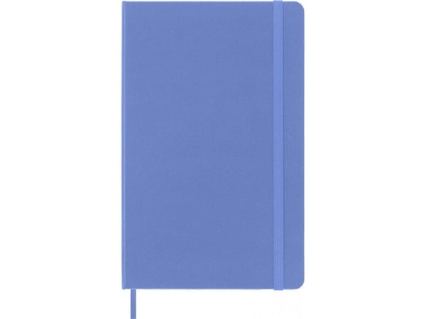 Moleskine-anteckningsbok MOLESKINE Classic L (13x21 cm) med linjer, hårt omslag, hydrangea blue, 240 sidor, blå