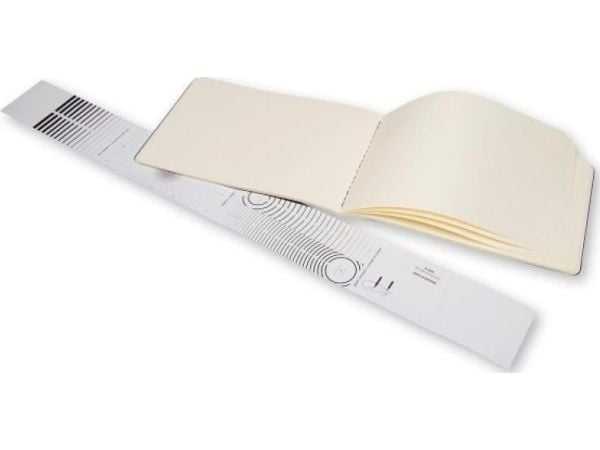 Moleskine Art, monokromatisk, svart, 88 ark, 120 g/m², mykt omslag, Universal
