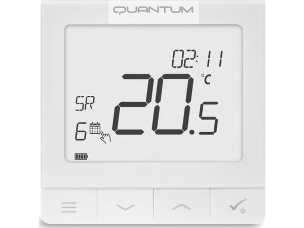 Salus Ultra-thin OpenTherm flush-mounted regulator, 230V