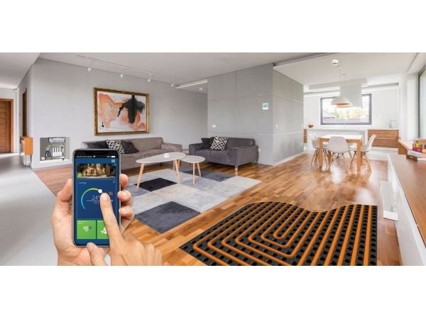 Salus Ultra-thin OpenTherm flush-mounted regulator, 230V