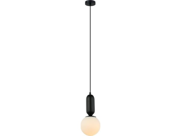 Hengelampe Italux hengelampe ALDEVA PND-02340-1S-BK Italux