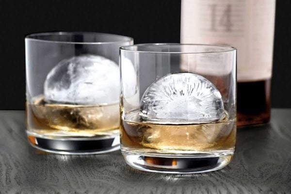 Alpenburg FORMA silikonform til 4 isboller til drinker