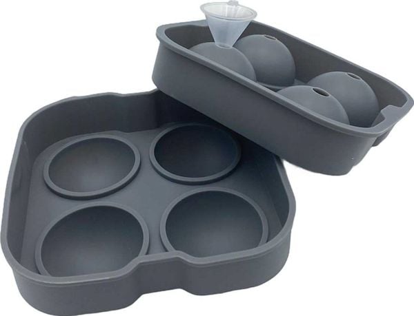 Alpenburg FORMA silikonform til 4 isboller til drinker