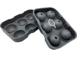 Alpenburg silikonform för 6 isbitar för drycker (blommor)