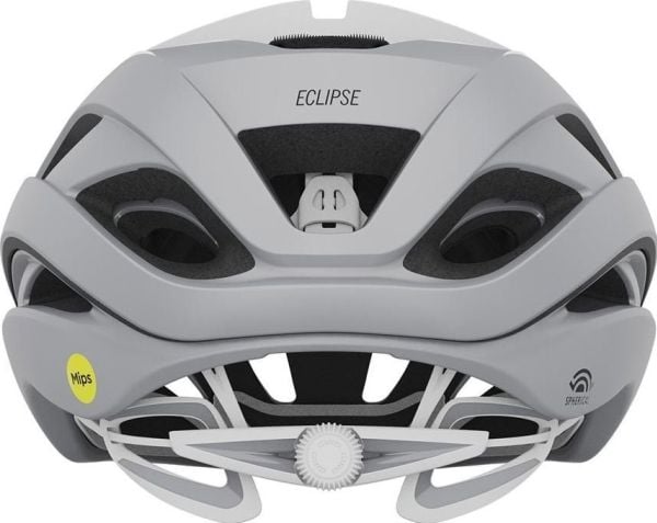 Giro sykkelhjelm GIRO ECLIPSE MIPS SPHERICAL matt hvit sølv str. L (59-63 cm)