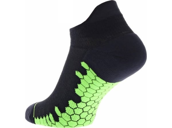 Inov-8 Trailfly sokk low, svart/grønn, 2 par 36–40