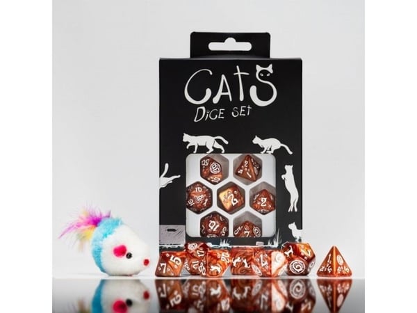 Puslespill Q Workshop Cats Muffin terningsett