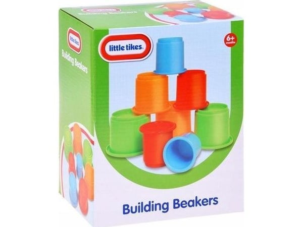 Little Tikes fargerike kopper + pyramide ZA2766, 8 deler