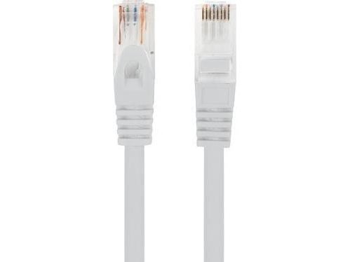 Lanberg - Koblingskabel - RJ-45 (hann) til RJ-45 (hann) - 5.4 mm - UTP - CAT 6 - formstøpt, uten hindringer - grå - (antall per pakke: 60)