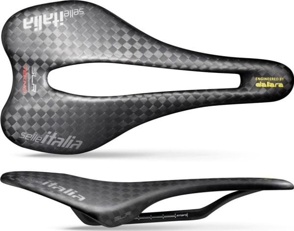 Selle Italia SLR Boost Tekno Superflow L3 sete, carbon rails, 96 g, svart (NY)